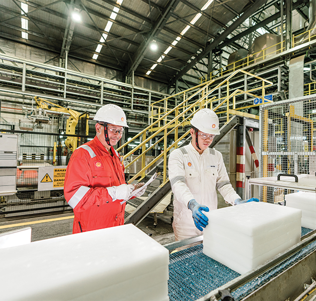 Shell's only GTL Wax producer in the world