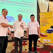 Engagement with Bintulu Taxi Driver for #ShellSelamatSampai